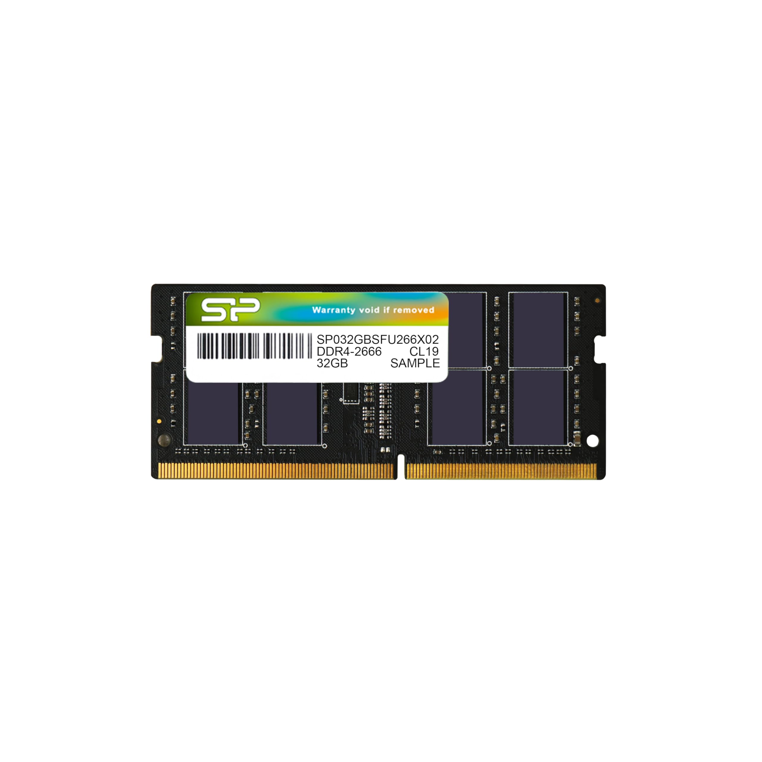 SP Silicon Power Upgrade 32GB DDR4 2666MHz 1.2V SODIMM Laptop