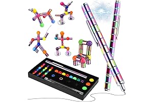 Upgraded Rainbow Crushnetic Anxiety Relief Decompression Pen