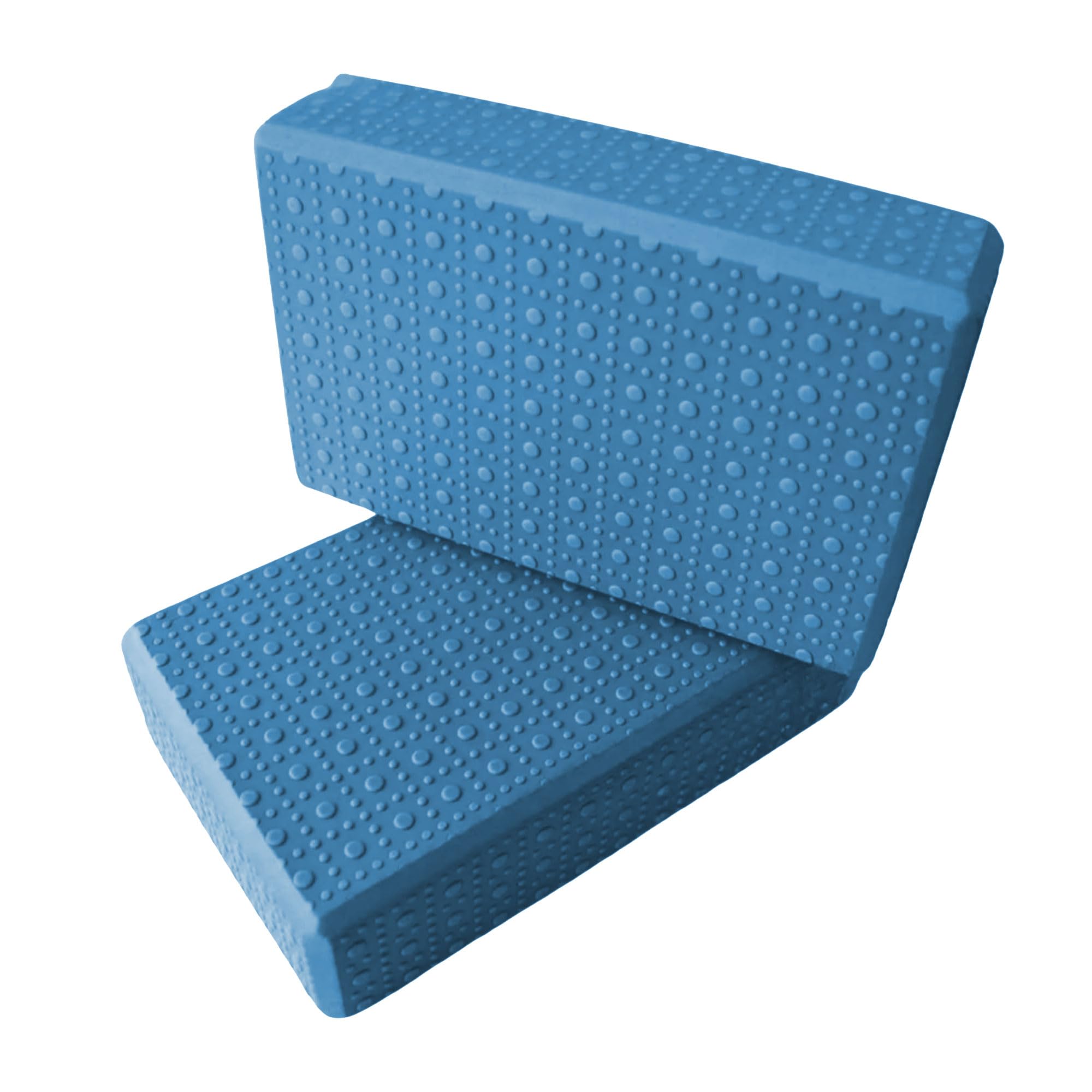 UDKI Anti Slip Yoga Block with Grip | Yoga Brick Blue (Set of 2, Extra Large Size), High-Density Premium EVA Foam with Dotted Texture for Anti-Slip Grip, for Balance, Support & Performance (9 x 6 x 3inch) (B0D8FDWQYK) Amazon Price History, Amazon Price Tracker