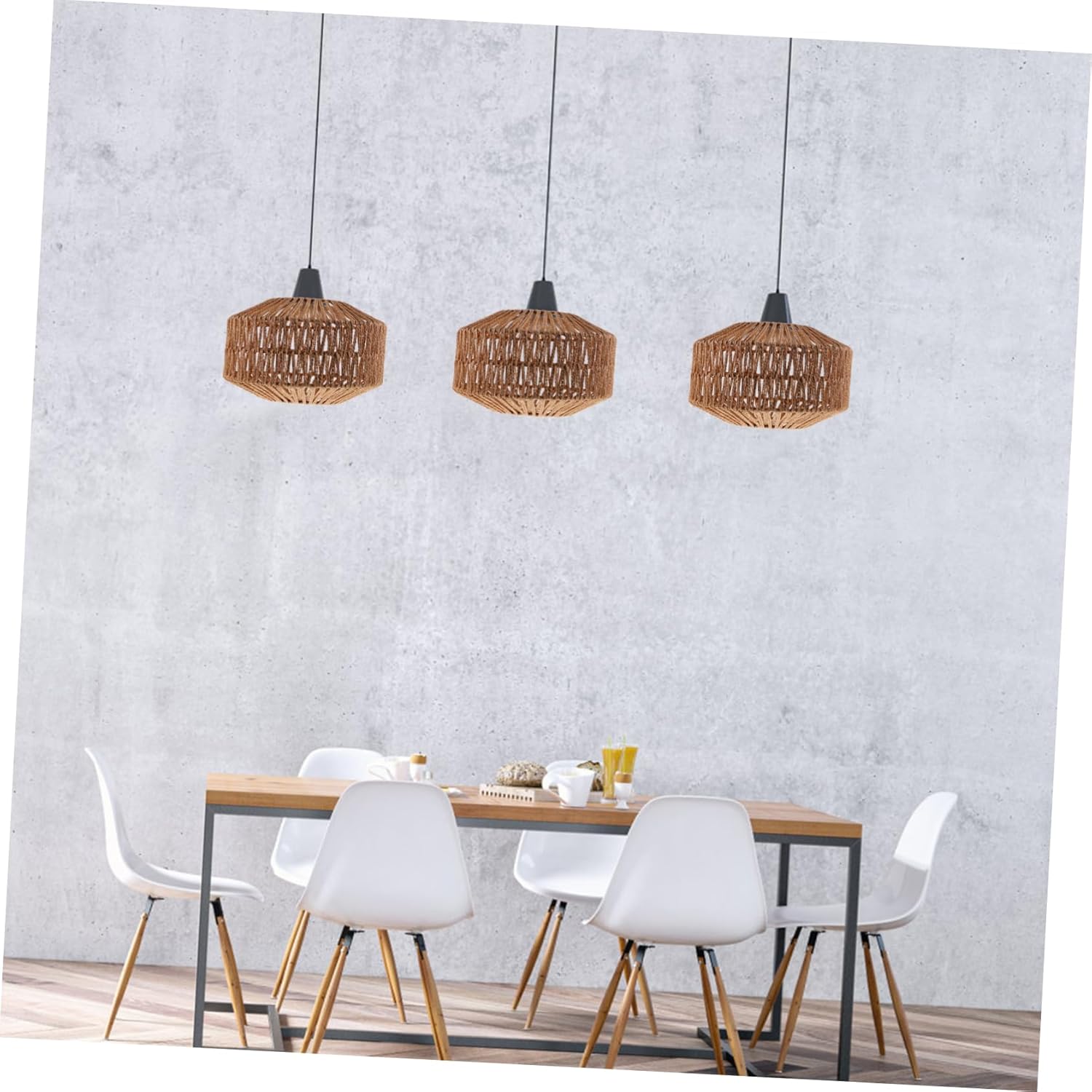 Cabilock Decorative Pendant Light Shade Retro Industrial Chandelier Lampshade for Ceiling Fixture Eye Easy to Install for Home Decor and