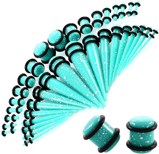 Écarteur Lot, Ecarteur Oreilles Acrylique Différentes Tailles