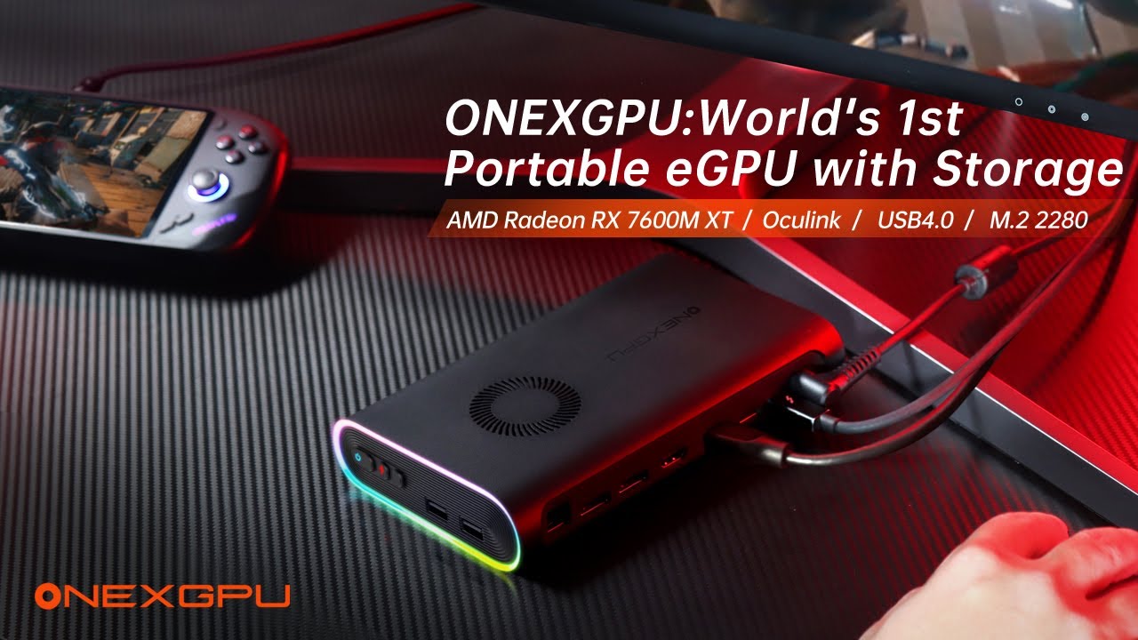 Amazon | 【ポータブルeGPU 外付けグラフィックボード】ONEXPLAYER 