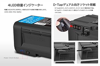AJA HD10AMA（Vマウントバッテリー電源BOX付き） AJAミニ