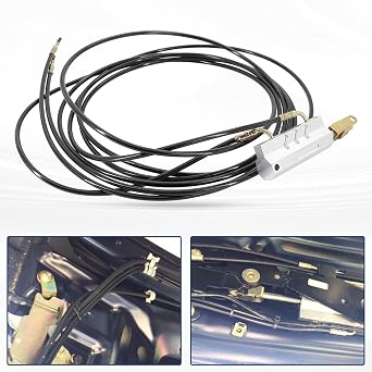 Convertible Top Hydraulic Lift Cylinder with Lines Compatible with Mercedes-Benz SLK230 SLK320 SLK32 AMG R170 1998-2004 A1708000072 1708000072