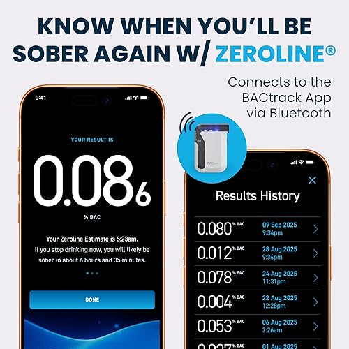 Miniatura 4 de BACtrack Alcoholímetro móvil para Smartphones para dispositivos móviles iPhone y Android