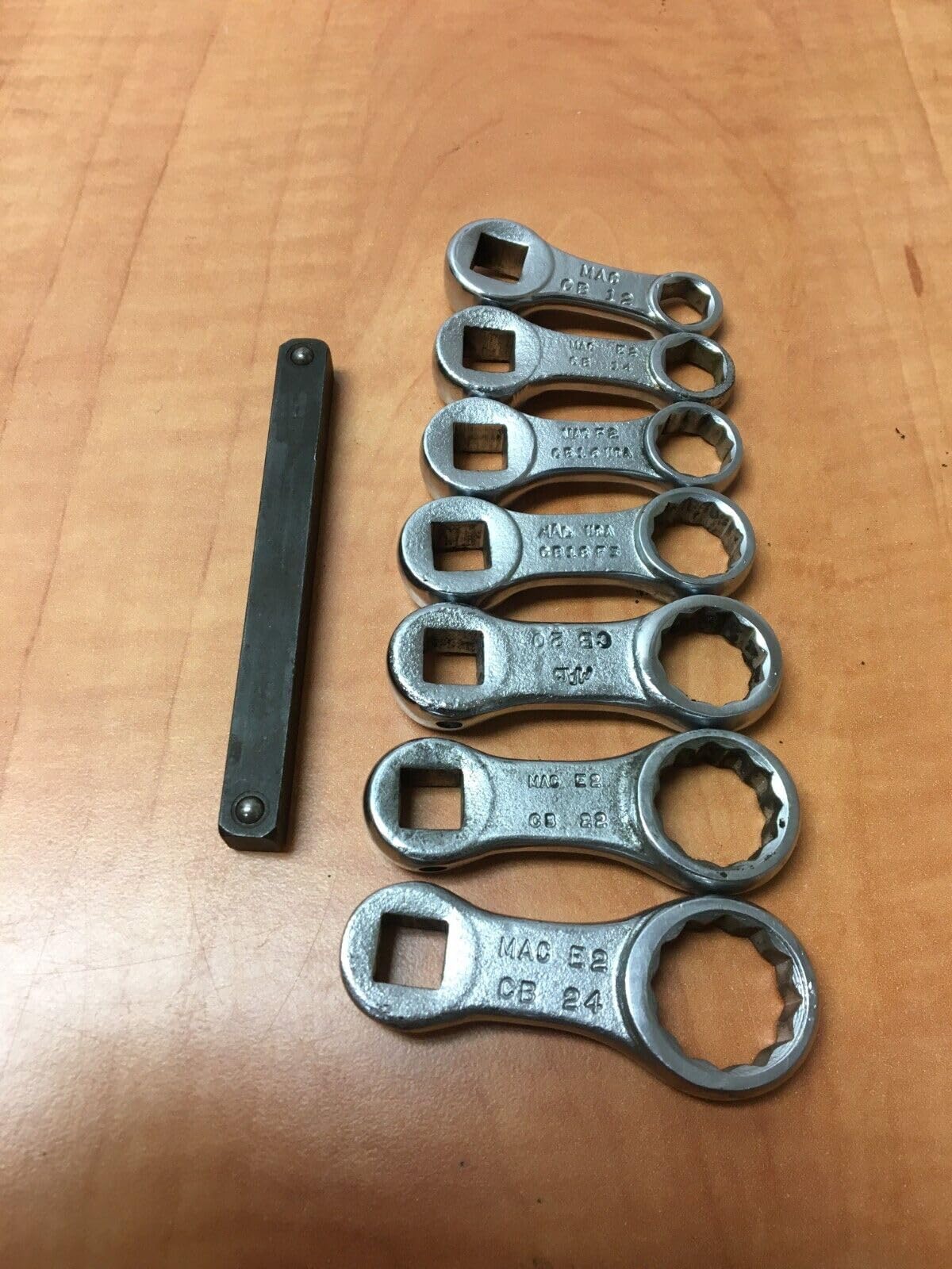 Amazon.co.jp: MAC Tools USA 7個 クローム トルク アダプター セット 