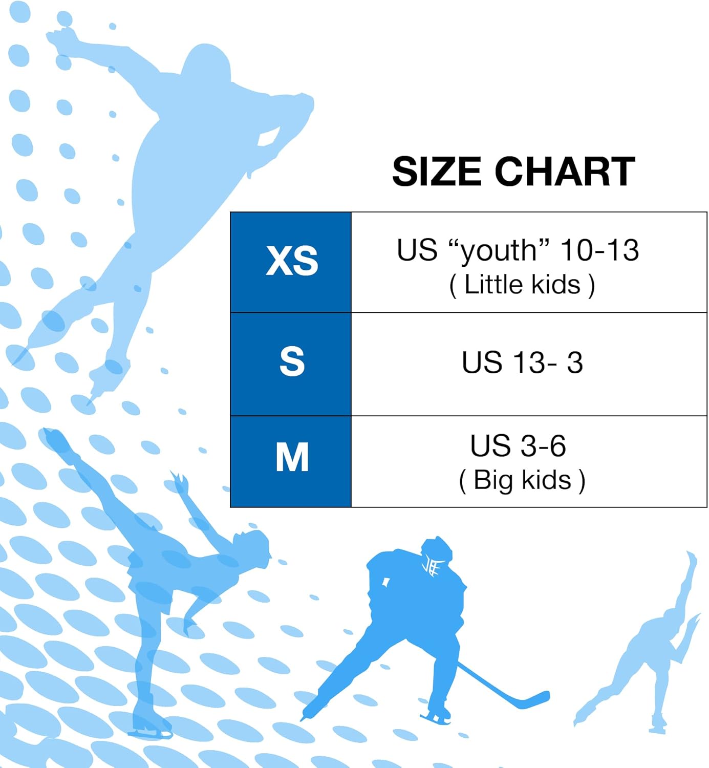 Softmax - Adjustable Ice Skates - Hockey Skates for Boys and Girls - Insulated Kids Ice Skates with 3 Sizes Adjustments