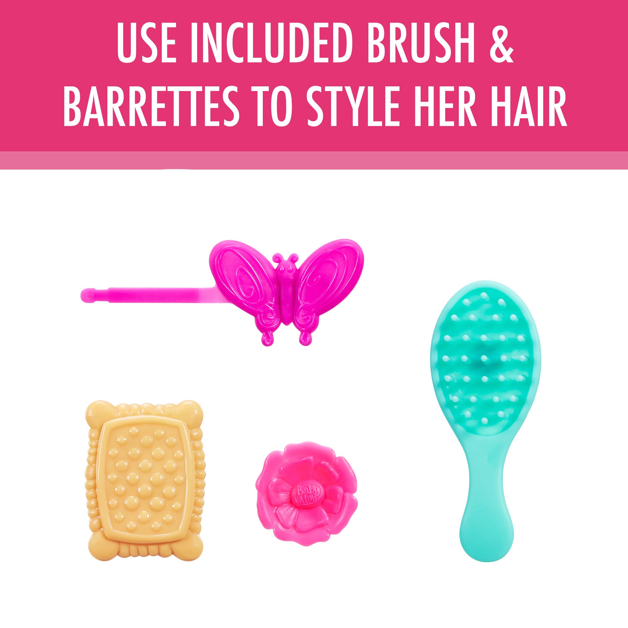 baby alive butterfly party doll blonde