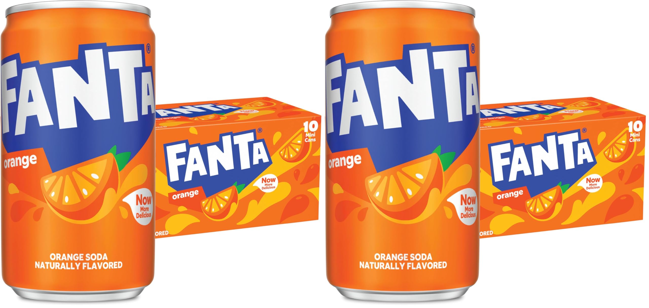 Amazon.com : Fanta Orange Soda Fruit Flavored Soft Drink, 7.5 fl