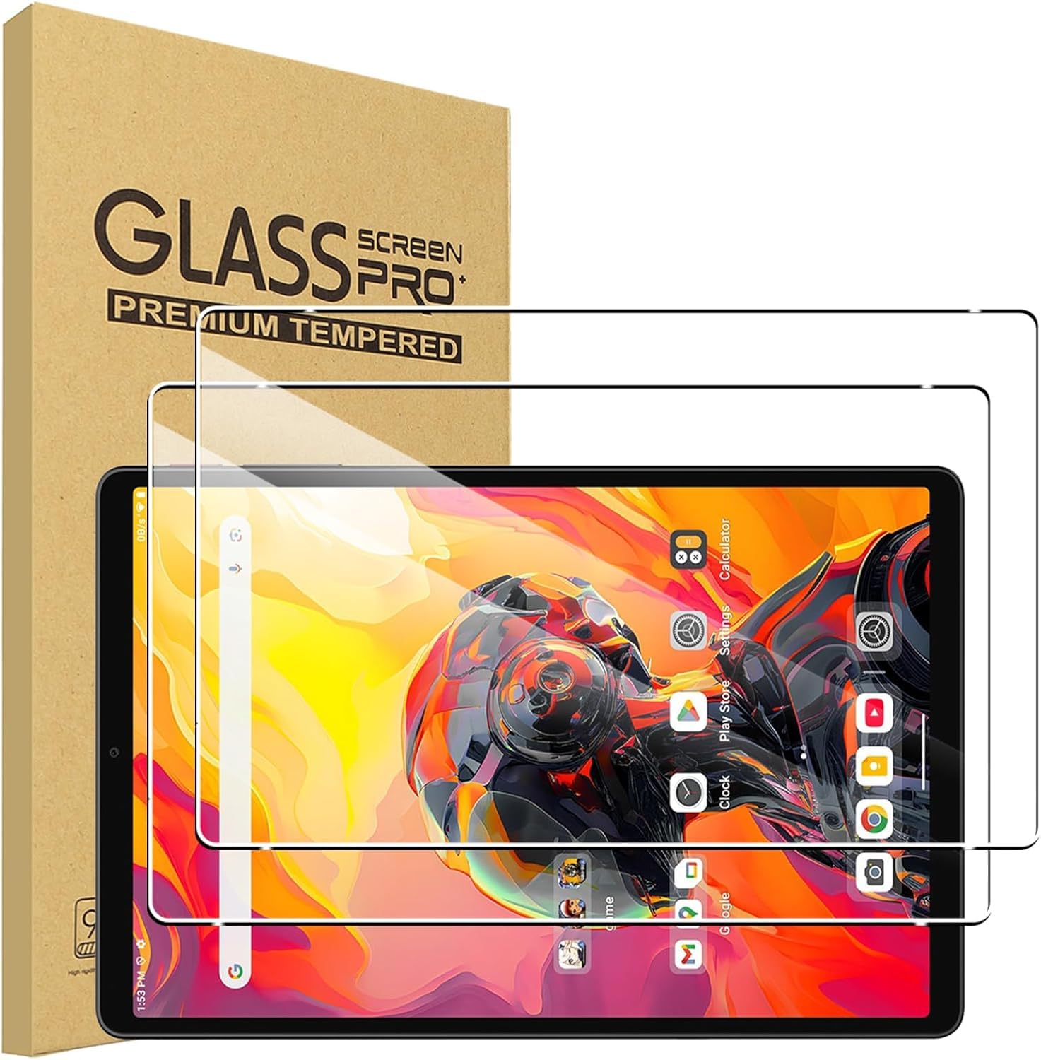 Protector De Pantalla De Cristal Templado Para ALLDOCUBE IPlay 70 Mini Ultra (8.8 Pulgadas) - 2 Unidades, HD, Dureza 9H, Antiarrañazos Y Antihuellas