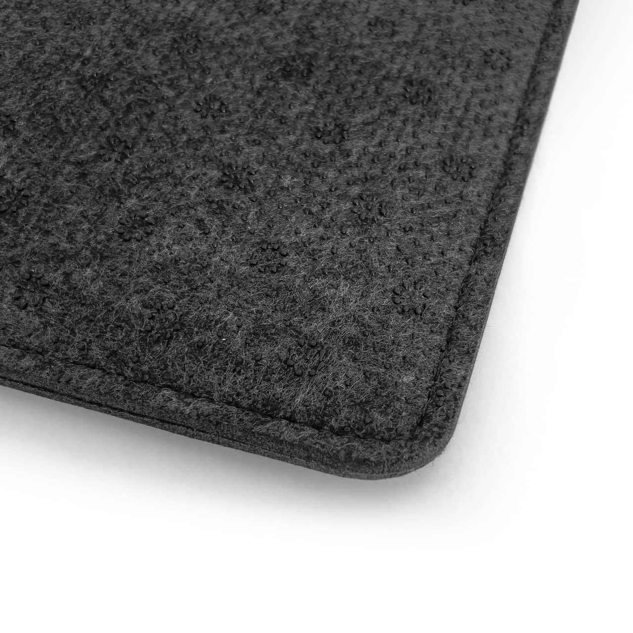 CanadianCat Company | Filzmatte für Fensterbänke, gepolsterte Fensterbankauflage | dunkelgrau | S - ca. 60 x 26 cm