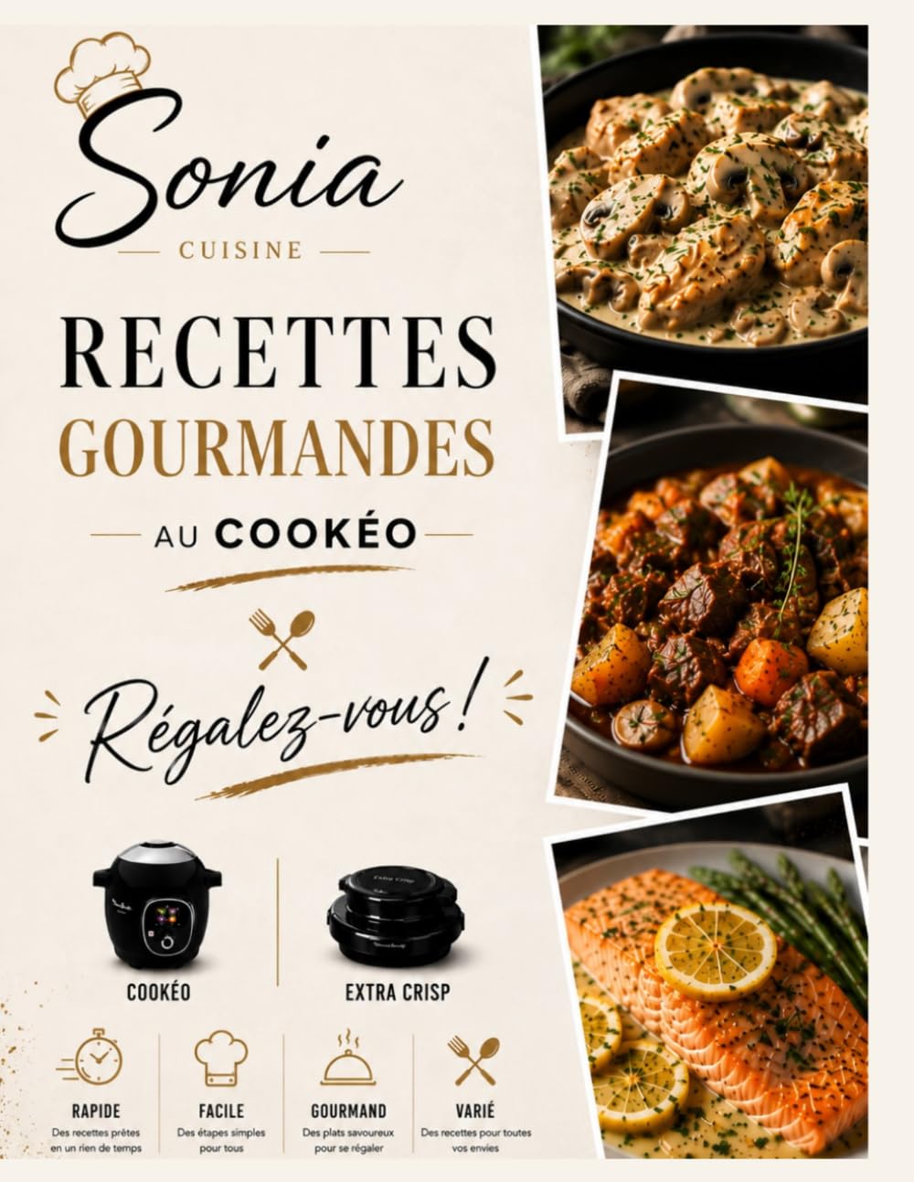 Recettes gourmandes au Cookéo: Régalez-vous