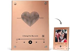 Witfox Custom Music Plaque: Sentimental Gift with a Personal Touch