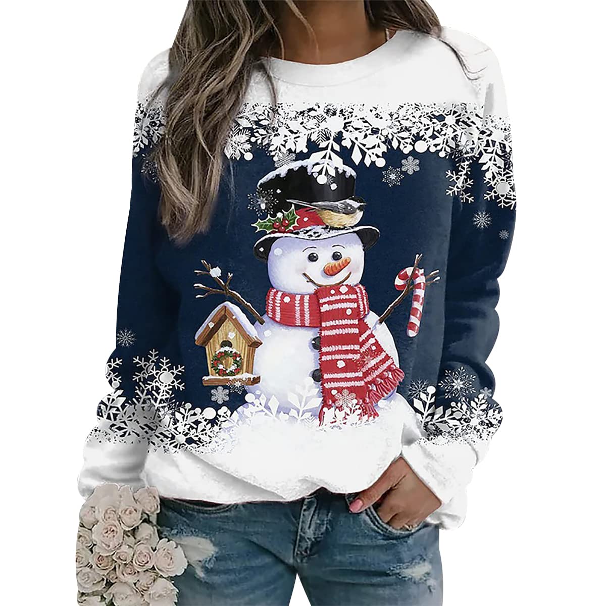 Pull Noel Femme Drole Sweat Noël Pull Moche De Noel Ugly