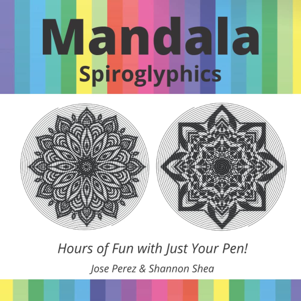 Spiroglyphic Mandala Coloring Book