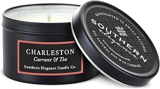 Southern Elegance | Charleston: Sweet Tea Scented Candle | 6 oz Travel Tin | Handcrafted in the USA