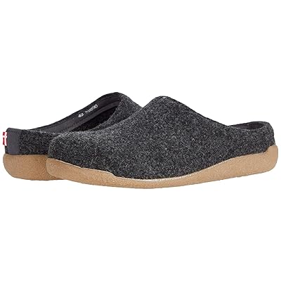 Sanita Lodge Slide Shoes Charcoal