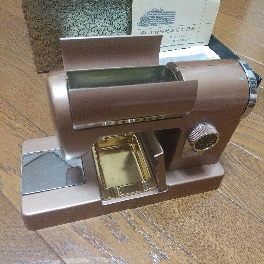 ブラザー ミシン本社新社屋竣工記念品 昭和レトロ 企業物 非売品灰皿 タバコ入れ Amazon.co.jp: ブラザー ミシン本社新社屋竣工記念品 昭和レトロ