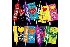 Ceiba Tree Valentine's Day Card Sets Enchant Your Kids' Celebrations with Glow Stick Intrigues