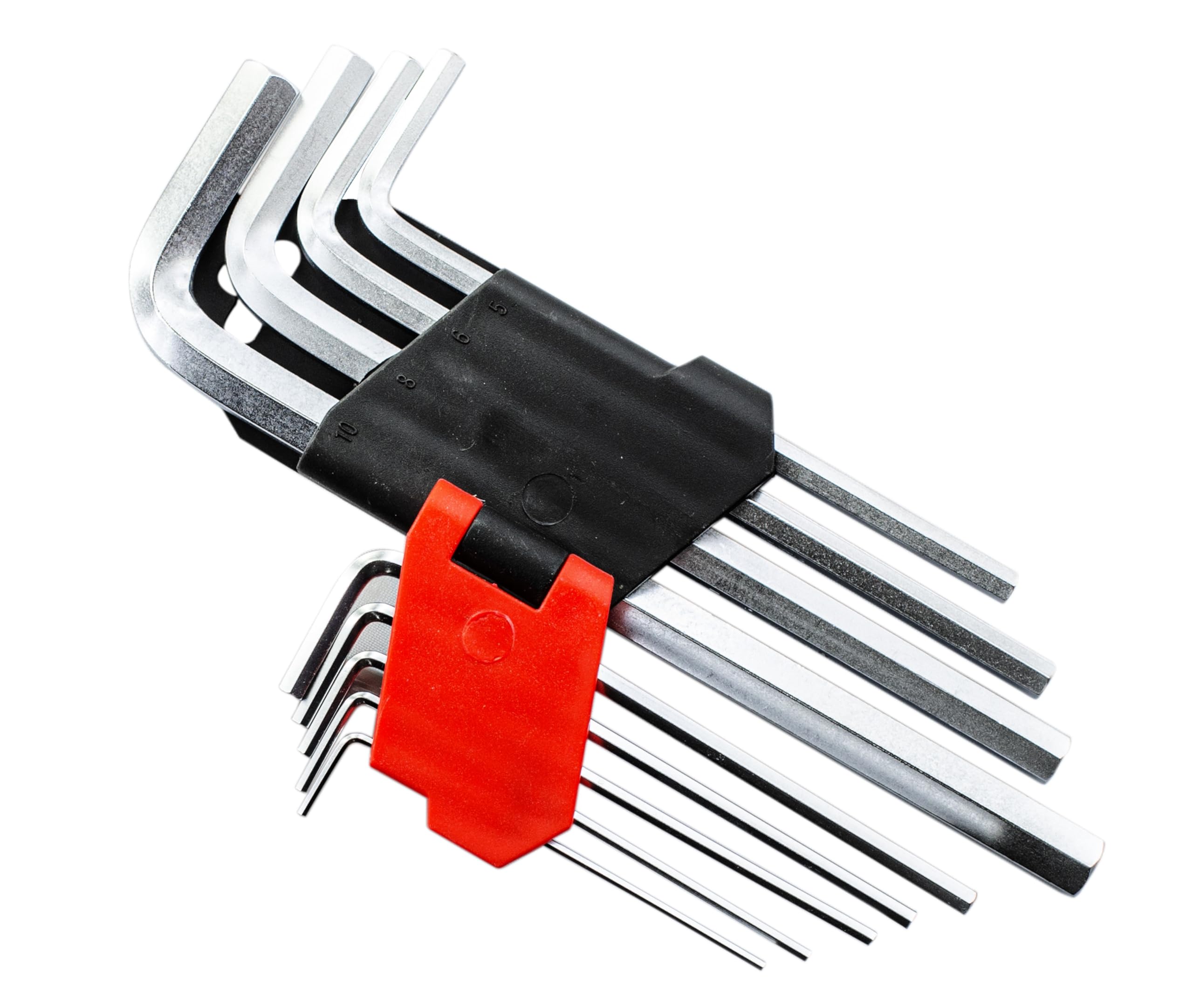 Emerald 9 Pcs Hex Wrench Set – Durable Allen Key Set, Precision-Machined for Home and Professional Use