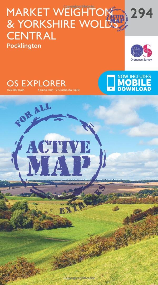 Market Weighton and Yorkshire Wolds Central by  Ordnance Survey - 9780319471661