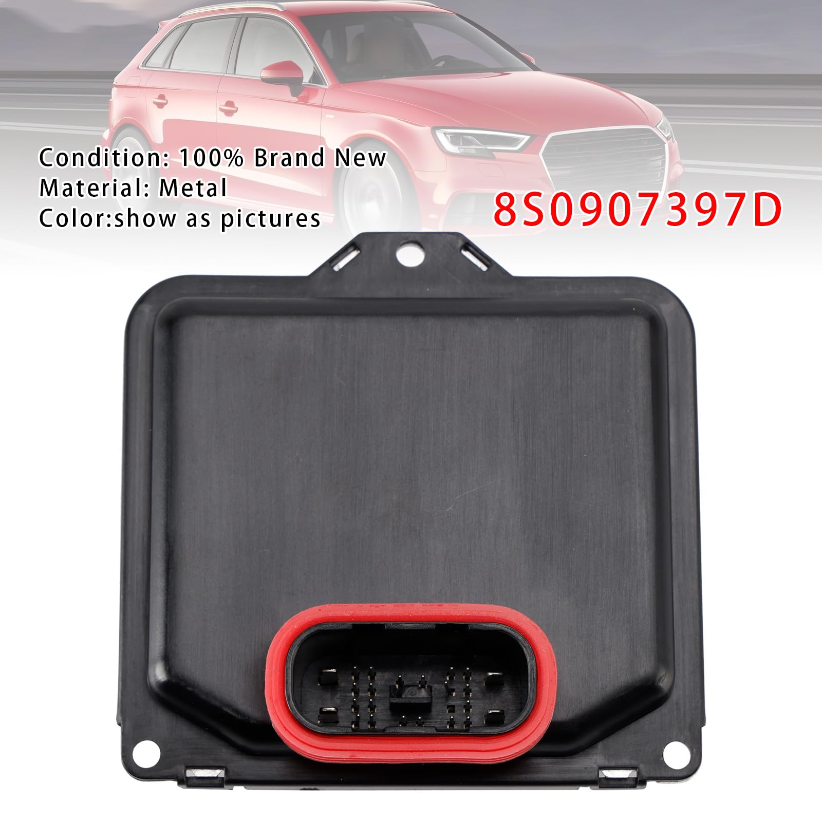 Topteng Light Control Module 8S0907397D Adatto per Audi A3 S3 RS3 8V 8VA 8VM Facelift 2016-2020