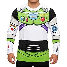 Adult Buzz Lightyear Shirt - Toy Story Buzz Costume T-Shirt for Halloween Cosplay