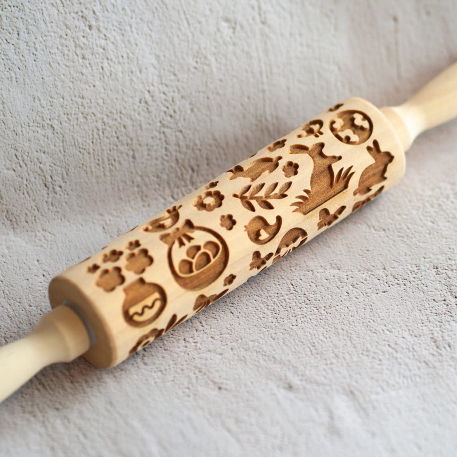 アンティーク★McDougalls ローリングピン★クッキーローラー 伸ばし棒 Amazon | DEMI LOUS. クッキーローラー クッキー型 麵棒 模様