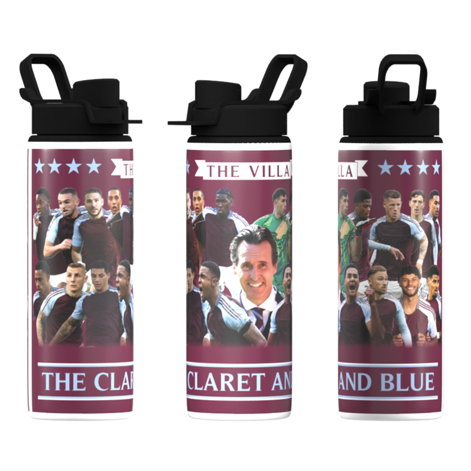 Partisan Villa Team Bottle 600ml or 750ml Big Mouth (750ml)