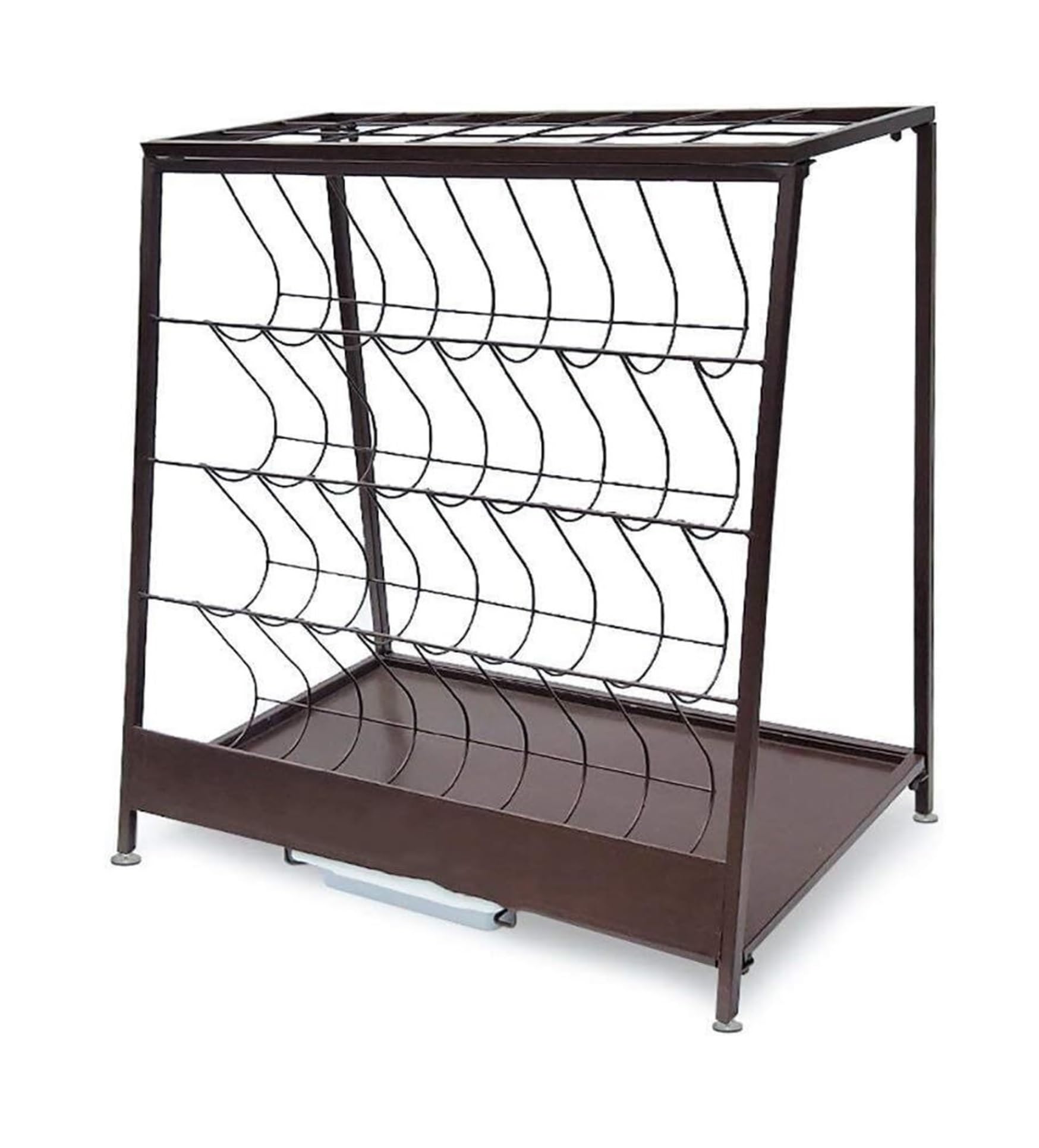 Porte-parapluies nordique avec support de rangement intérieur et roues