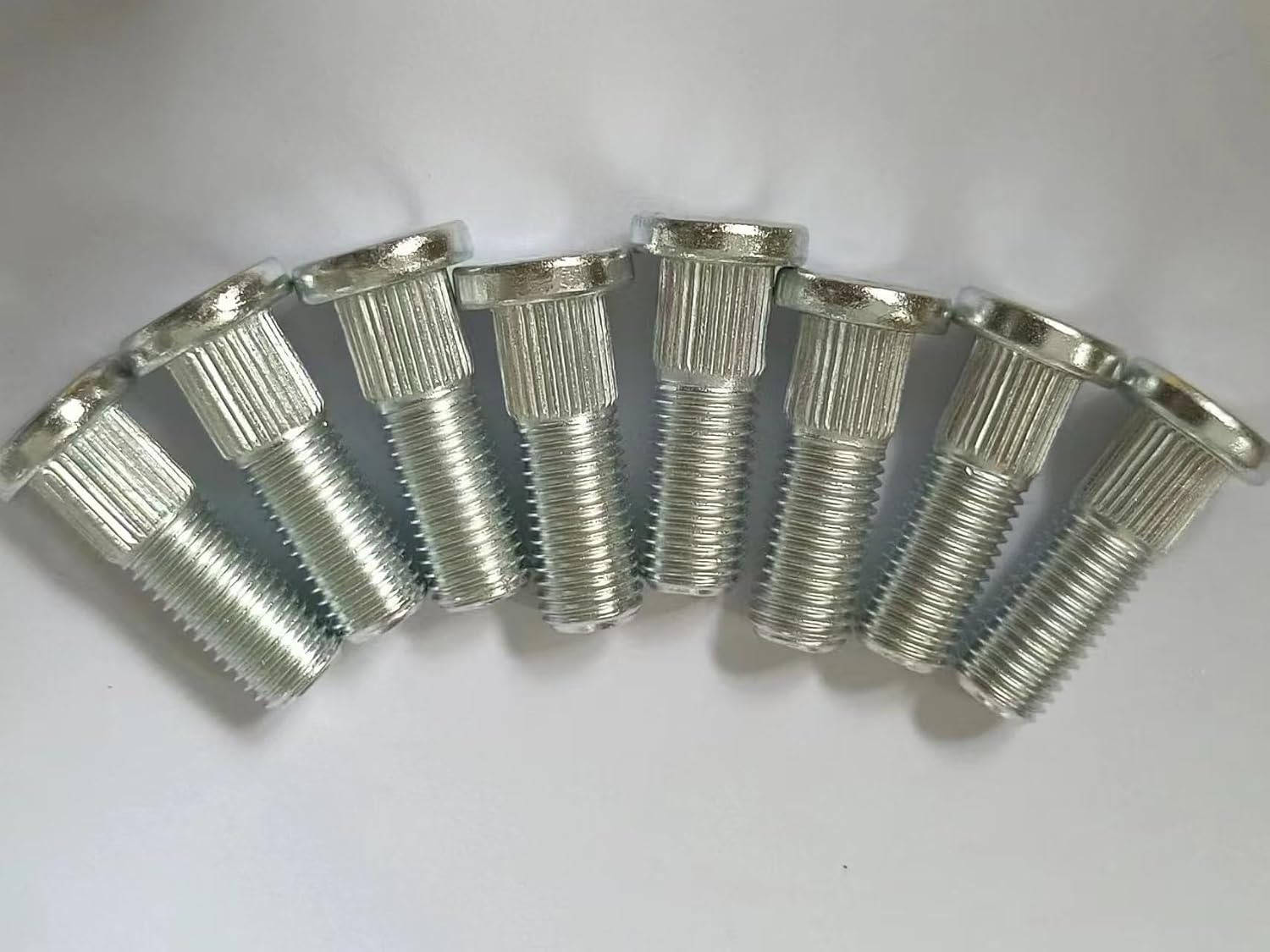 8PCS Front or Rear Wheel Studs 85-1034 Replacement For Kawasaki KFX 450R 2008-2014, KFX 700V, Brute Force 650 750, KVF 650 Prairie 4x4