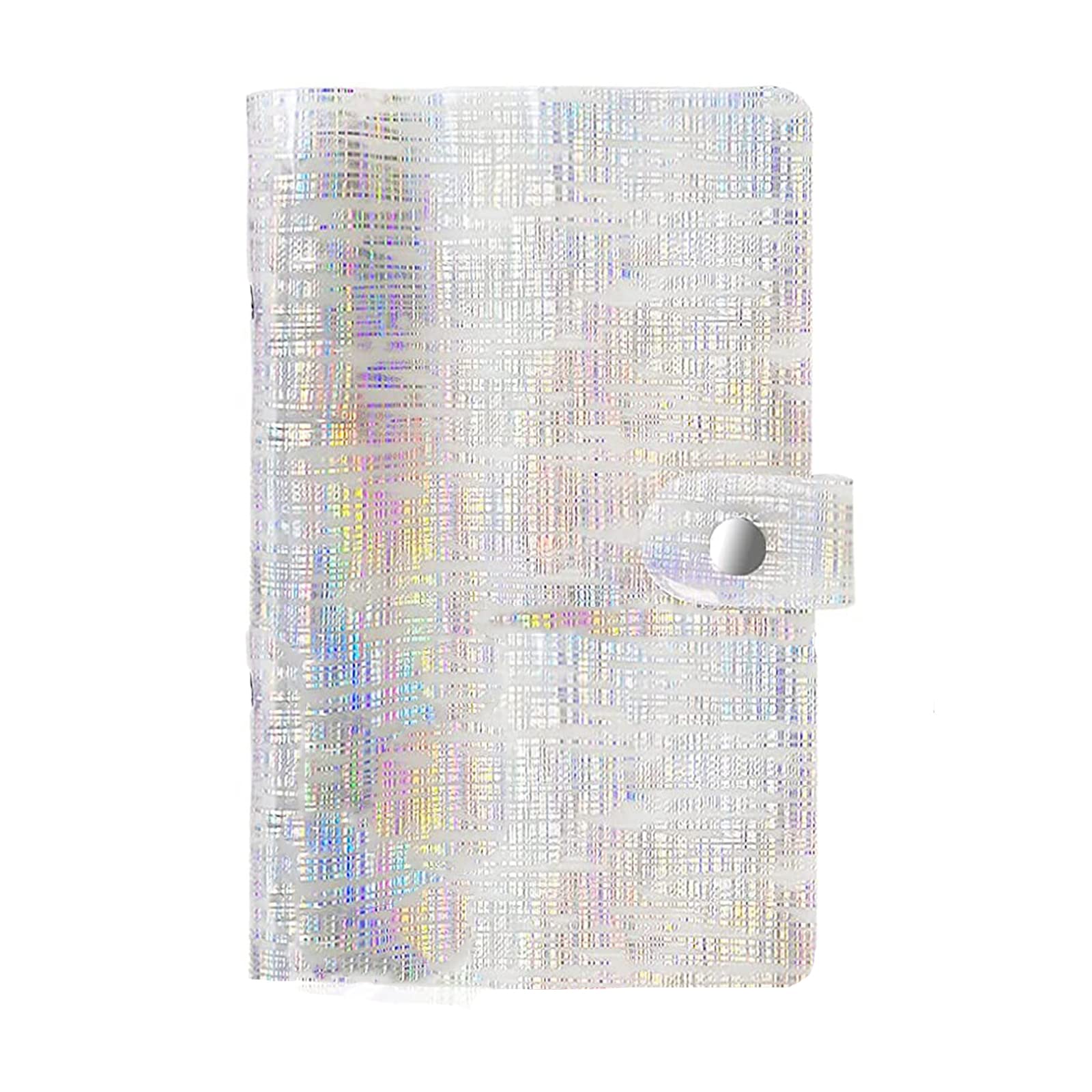 A5 Ring Binder Cover Soft PVC 6 Hole Ring Binder Refillable Paper Binder Waterproof Loose Leaf Notebook Folder Personal Planner Binder Cover for Diary Office