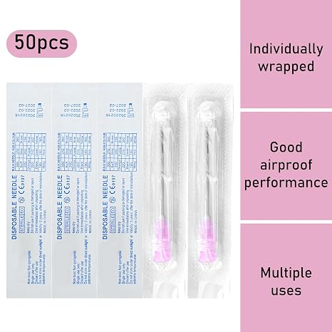 Disposable needles (18G-1.5Inch-50Pack)