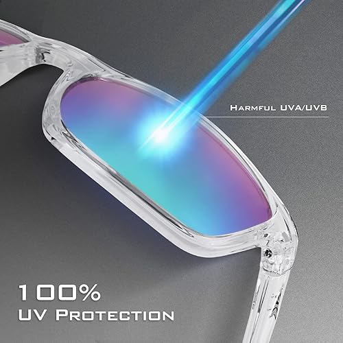Miniatura 5 de KastKing Toccoa - Gafas de sol deportivas polarizadas para hombres y mujeres, ideales para conducir, pescar, ciclismo y correr, protección UV