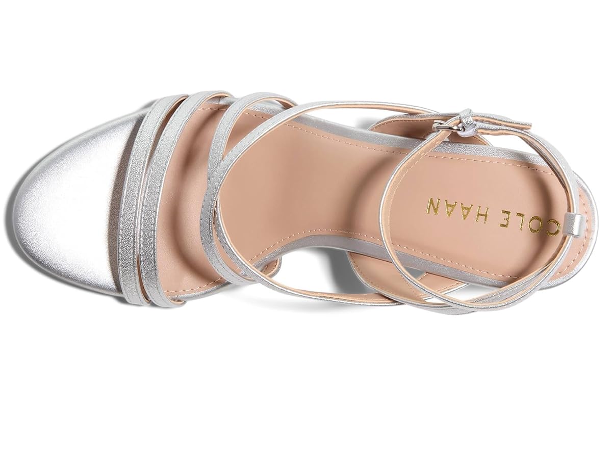 Amazon.com | Cole Haan Women's Addie Strappy Sandal, Silver
