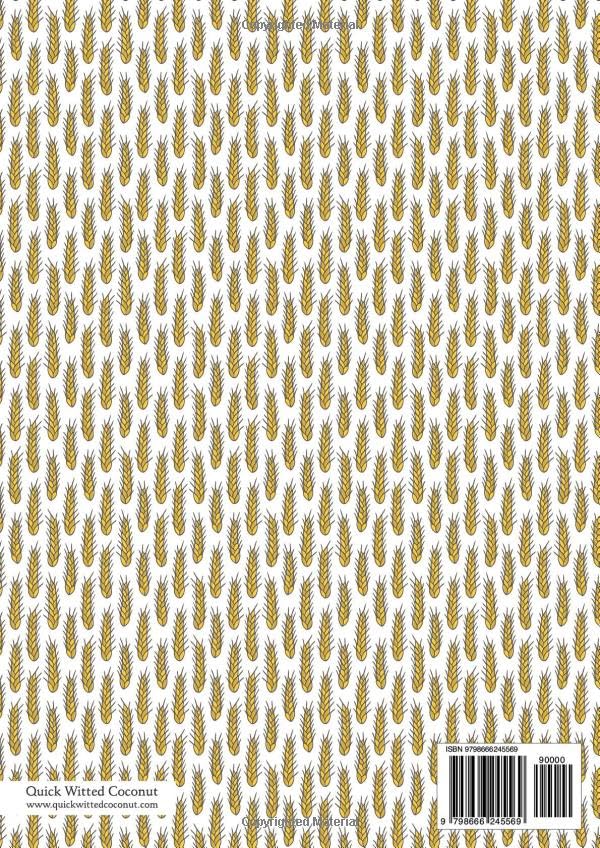 Wheat Fields Notebook - Lined Pages - A4 - Premium: (Original Edition) Fun notebook 192 lined pages (A4 / 8.27x11.69 inches / 21x29.7cm) image 3