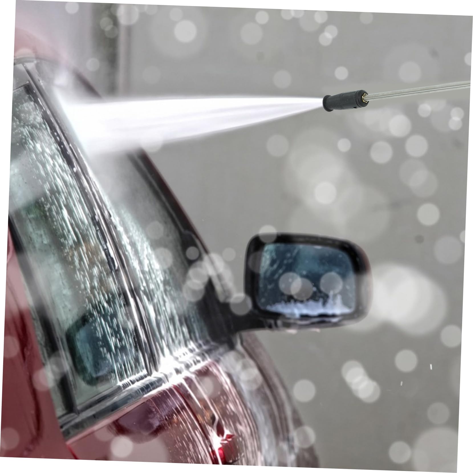 ibasenice Boquilla De Hidrolimpiadora Compatible Lanza De Hidrolimpiadora De Alta Presión Accesorios De Lavadora para Coche para Lavado De Coches
