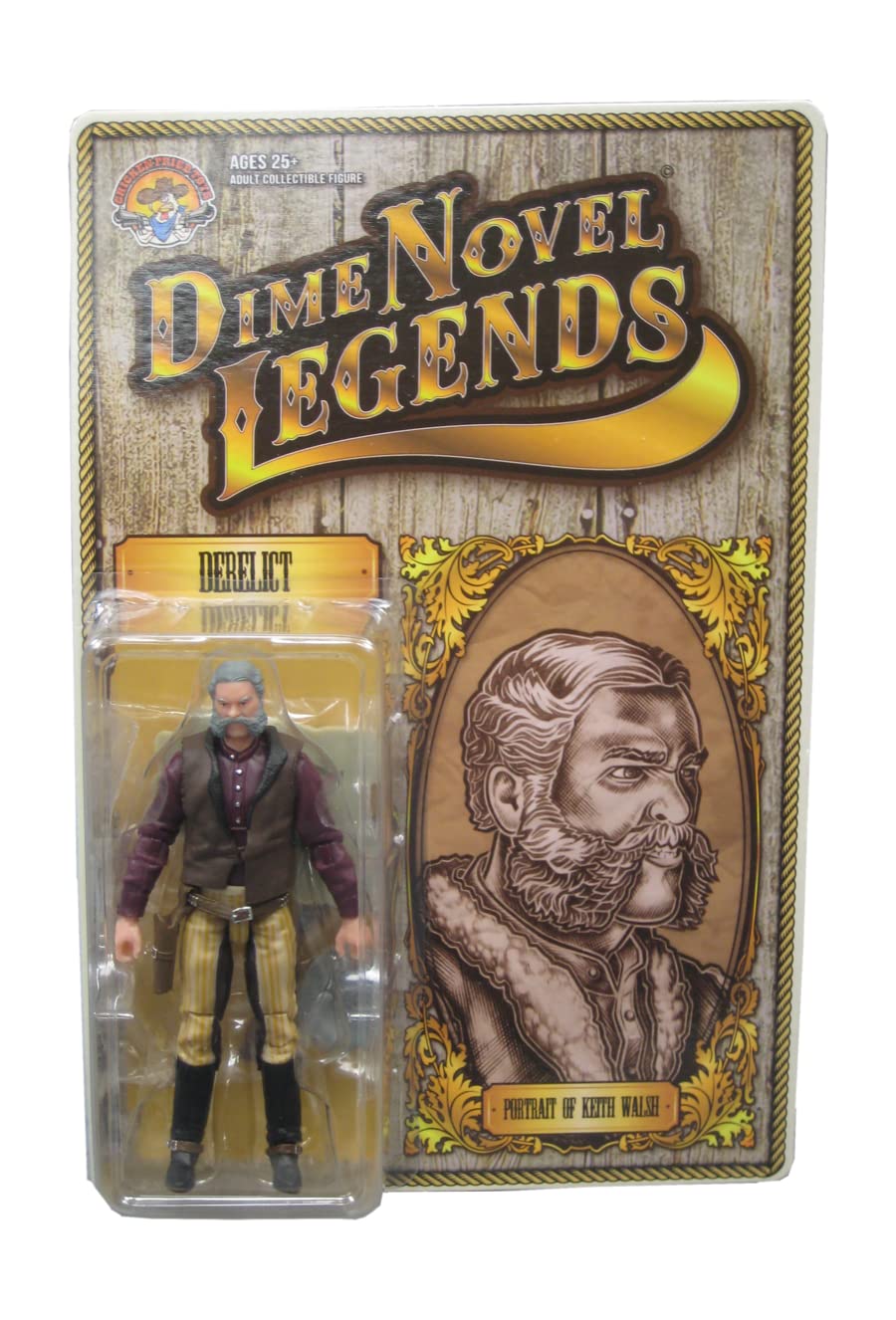 Amazon.com: Dime Novel Legends 1/18 Scale (4inch Tall) Derelict