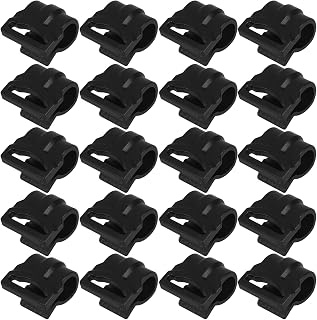 LIOOBO 20pcs Tent Pole Hooks Portable Camping Accessories for Outdoor Use