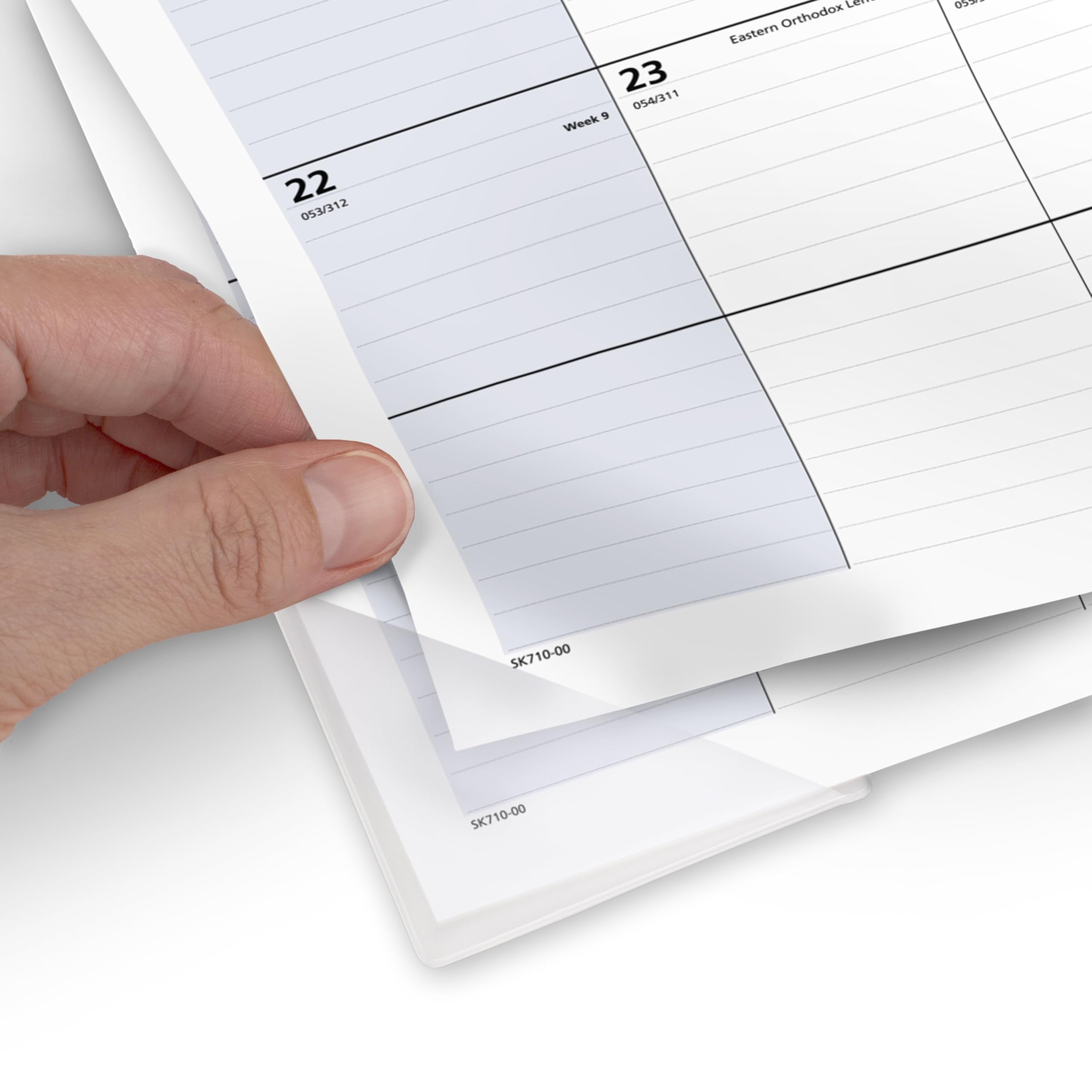 AT-A-GLANCE SK7100026 Schreibtischkalender, monatliche Schreibtischunterlage, 45,7 x 27,9 cm, kompakt, QuickNotes