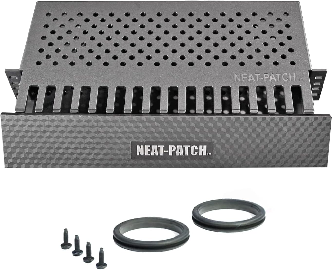 Amazon.com: Neat Patch 2U Cable Management Unit (2 Pack) : Electronics