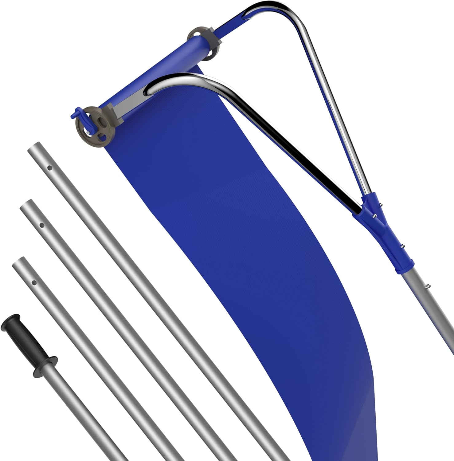 Buy VOLTASK 21.5 Feet Snow Roof Rake with Snow Slide & Telescoping Pole