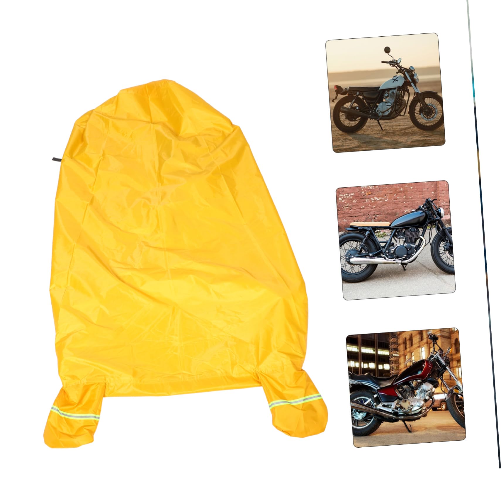Gatuida Motorradabdeckung aus Oxford Gewebe UV und Regenschutz für Fahrräder und Motorräder Faltbar Vollschutz für Draußen