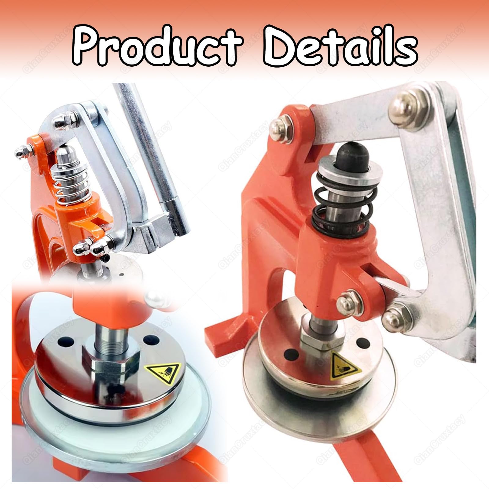 Campionatore manuale a disco per tessuti e tappeti, coltello campionamento a pressione a doppia lama, superficie 100 cm², per carta, tessuti, plastica