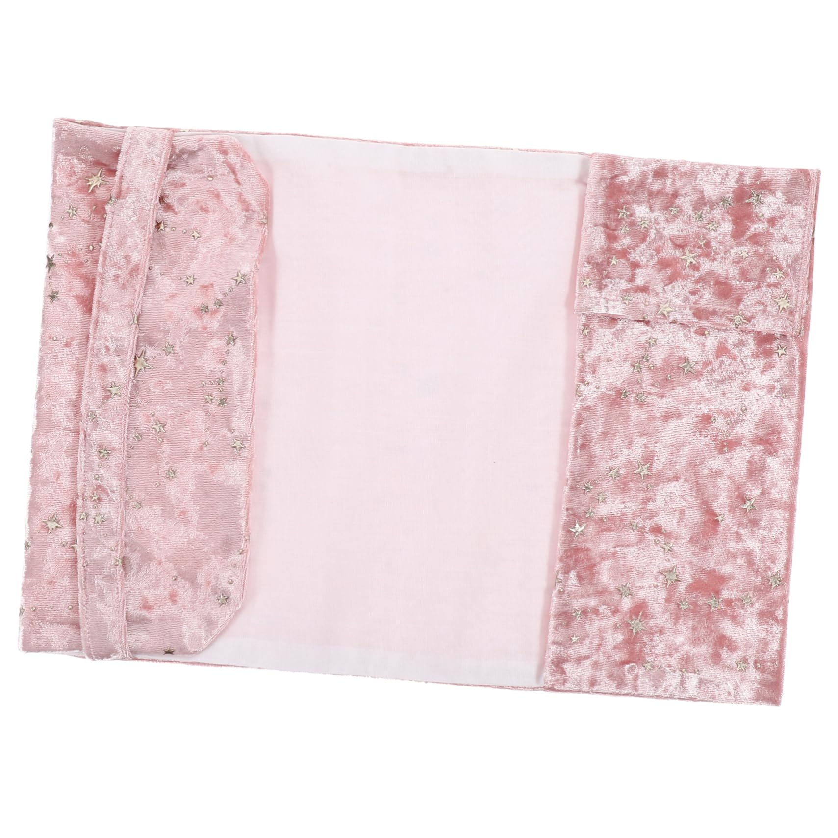 2 Piezas Fin Accesorios Protectores Marcador Sujetalibros Cubiertas De Libros Estirables Película De Libros Mochila Arte Suministros De Diario Basura Libros De Bolsillo Paño Rosa