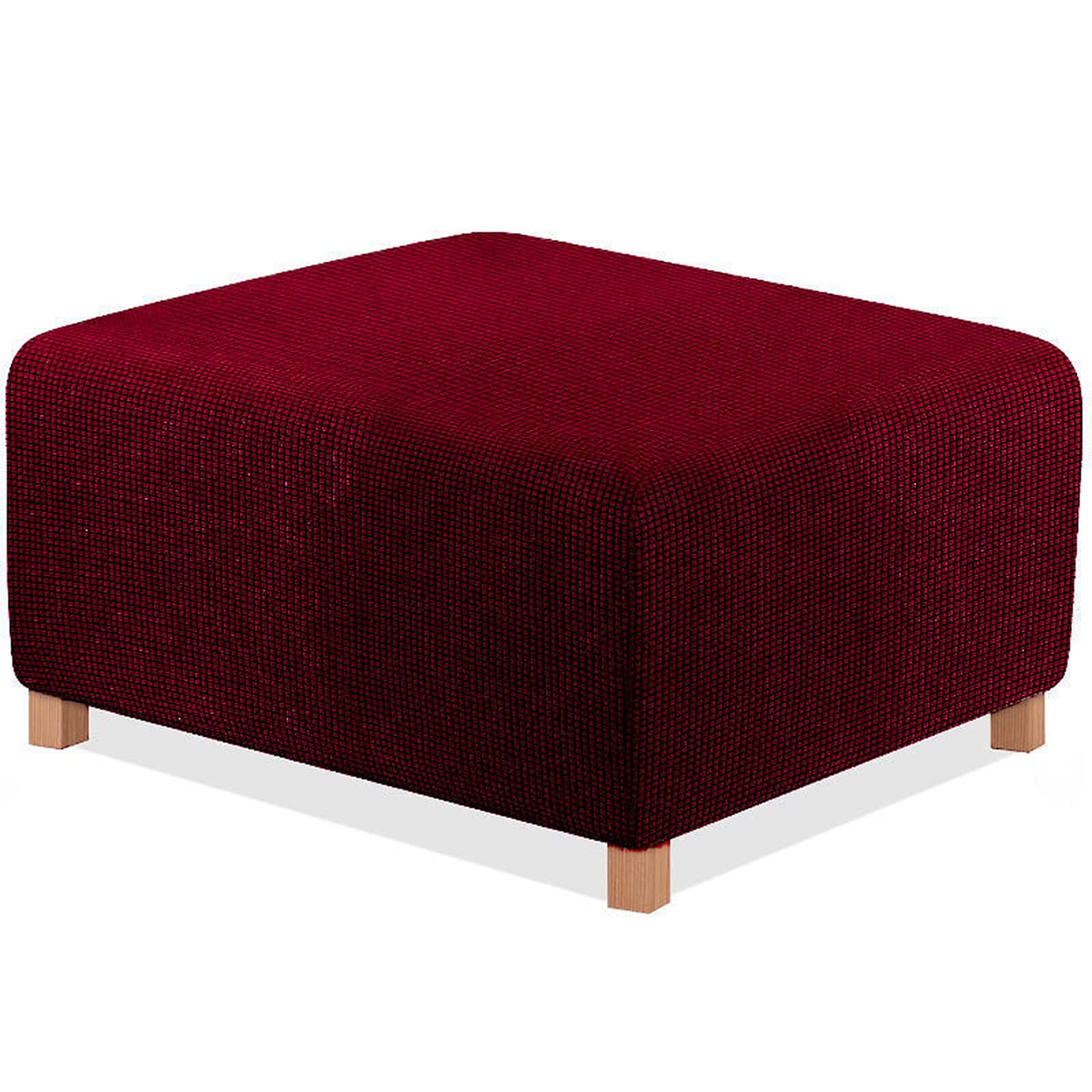 Housse pour ottomane extensible contre l'usure du repose-pieds
