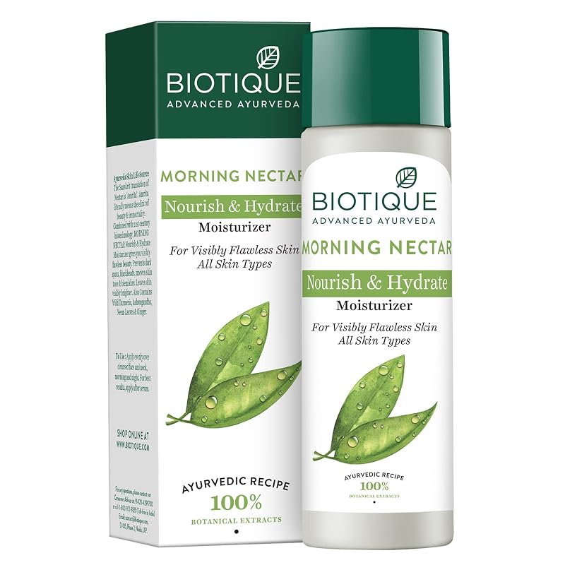Hidratante facial Biotique Morning Nectar, 190 mL