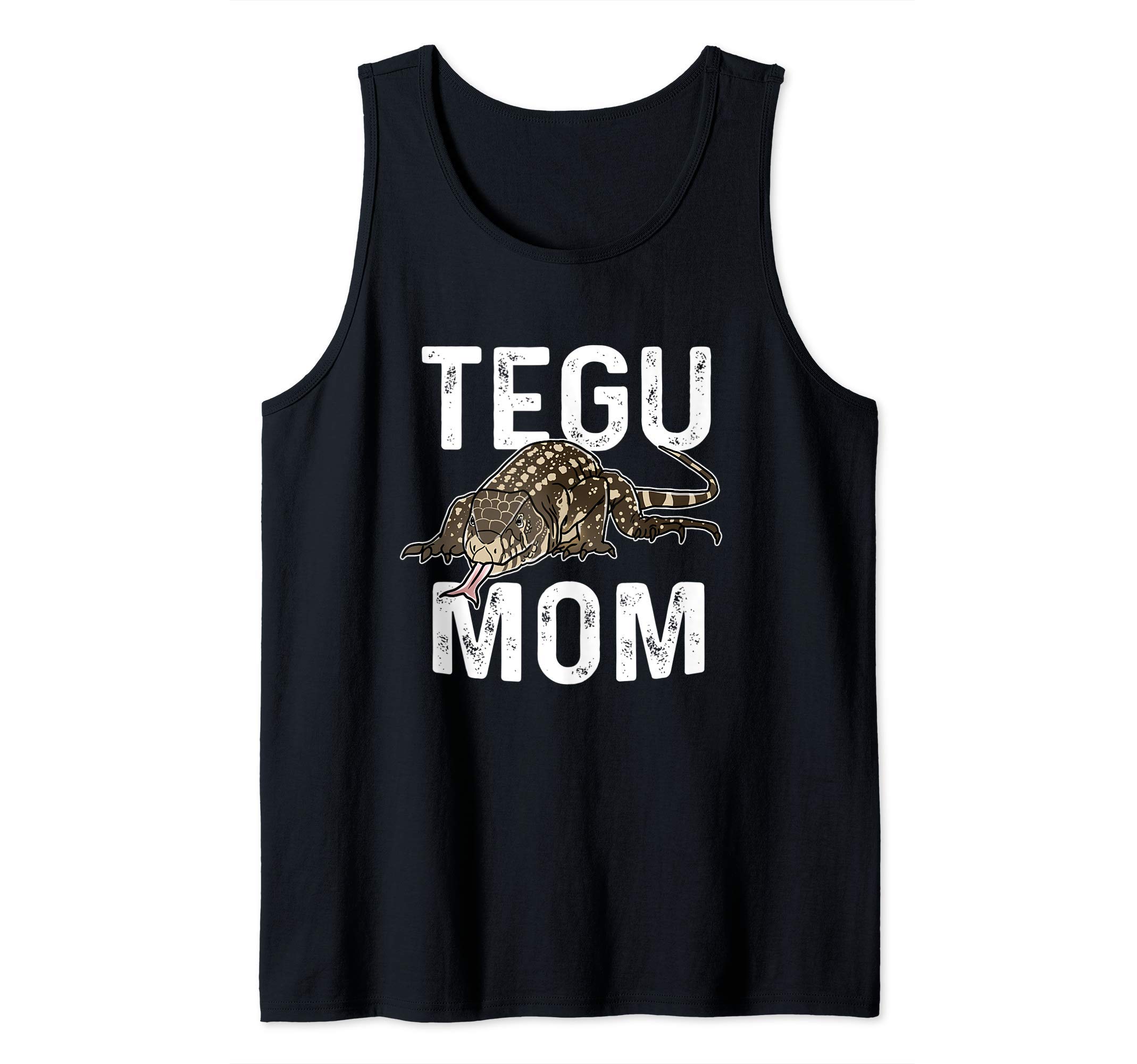 Funny Argentine Black White Tegu Mom Gift Huge Lizard Gift Tank Top