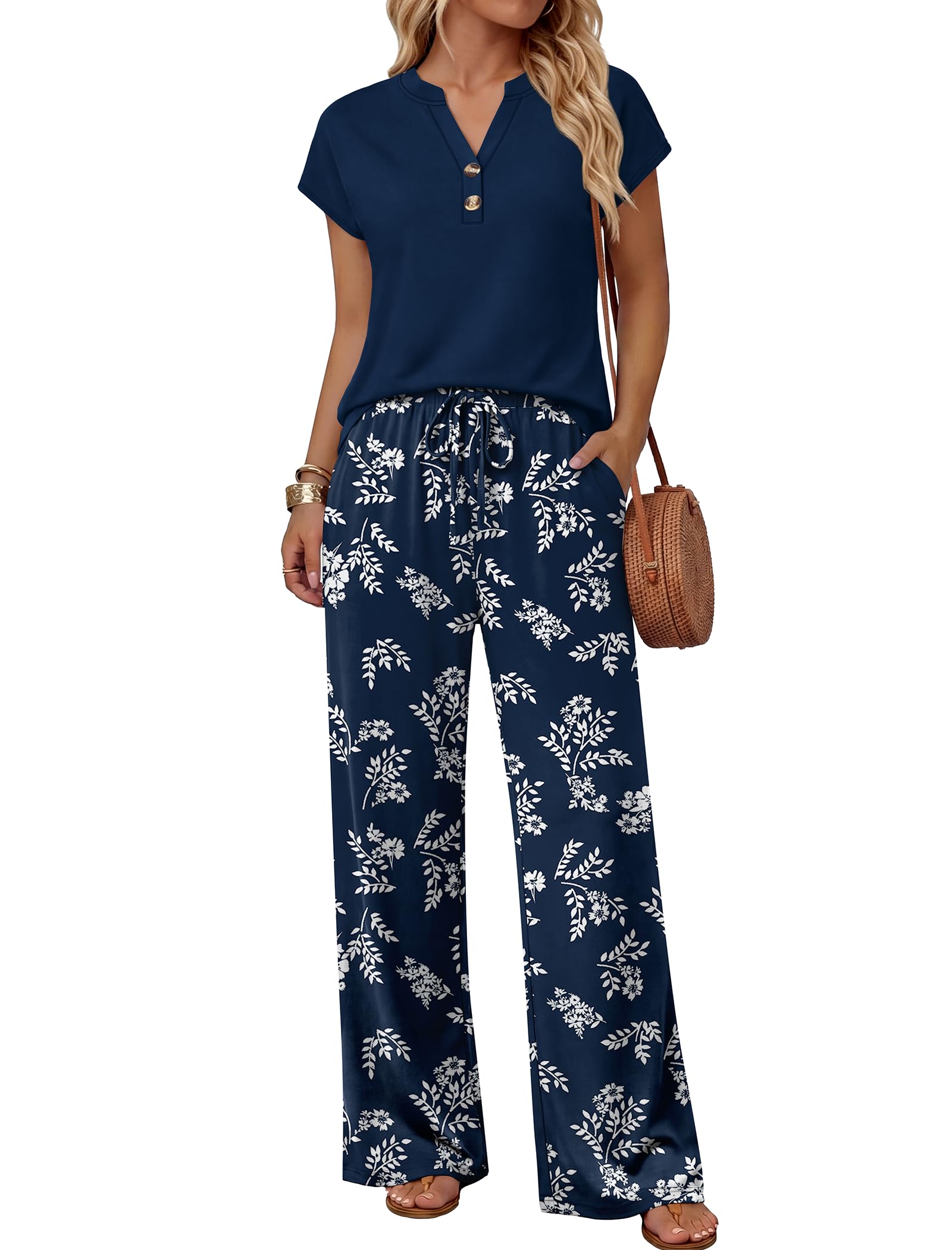 Up to 65% Off WIHOLL Two Piece Summer Outfit Set