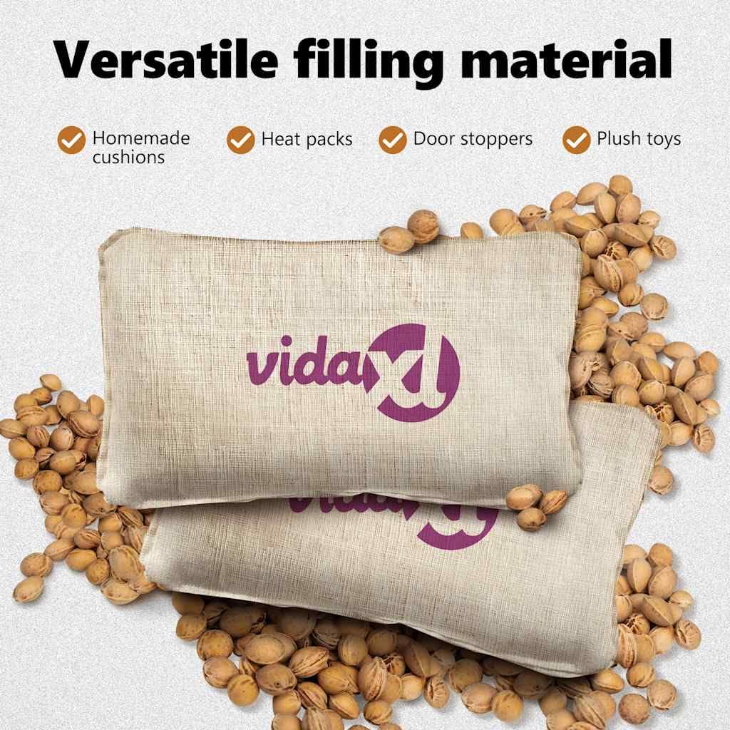 vidaXL Huesos de Cereza para cojín térmico 10 kg, Pepitas de Cereza, Pepita de Cereza, cáscara de Cereza, Hueso de Cereza, corazón de Cereza